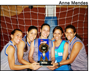 Equipe de handebol feminino