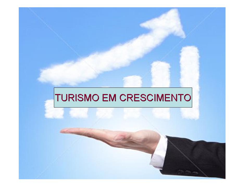 Turismo em crescimento_seta com mao pra cima