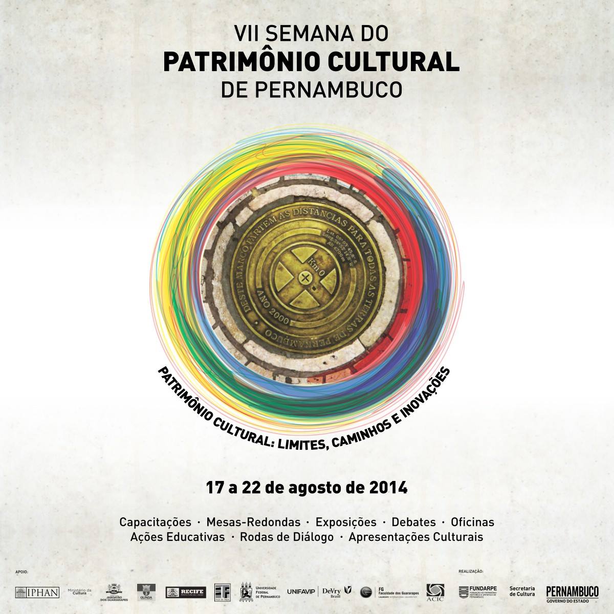 VII Semana do Patrimônio Cultural_17 a 22 agosto 2014